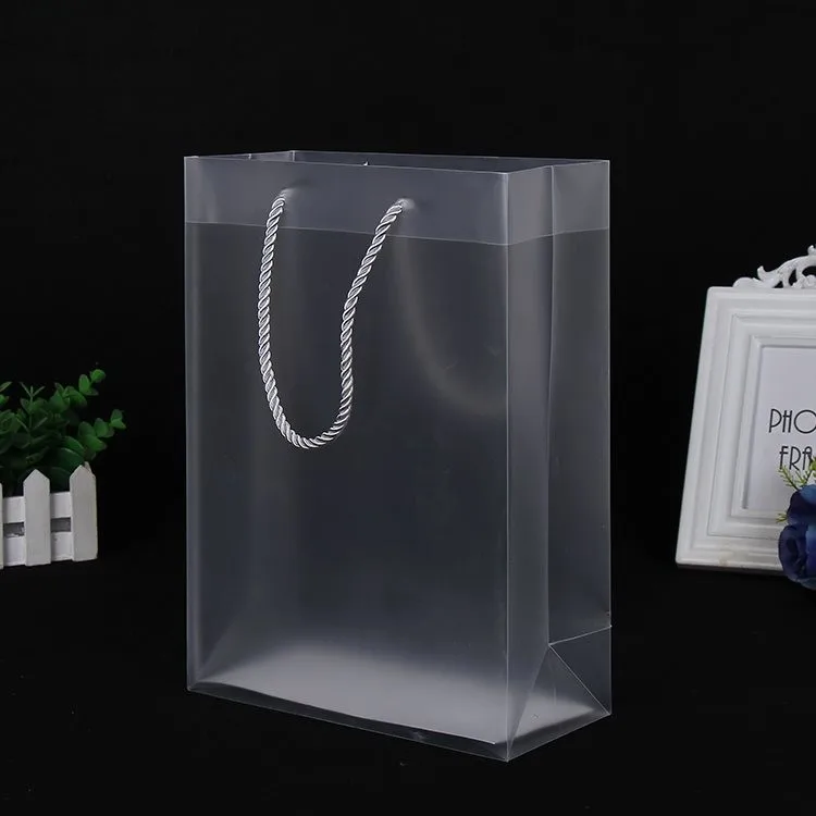 15 sizes cheap waterproof gift bag transparent polypropylene bag clear PP hard plastic bag