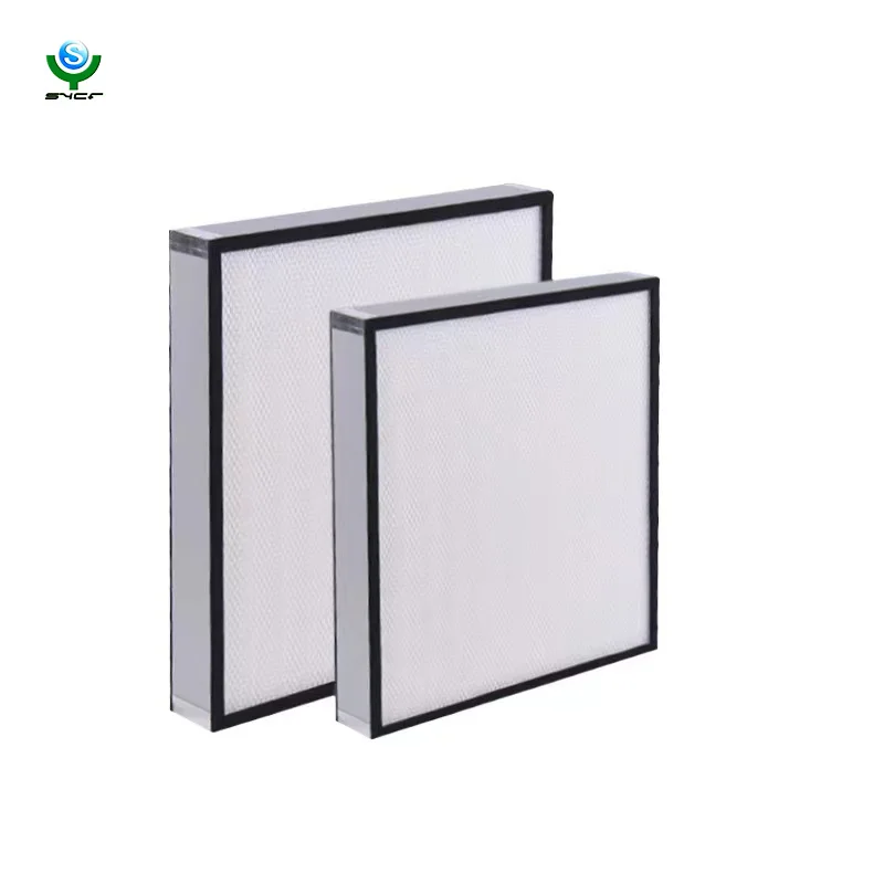 Non partition high-efficiency air filter for clean operating room high-efficiency filter screen H13 H14