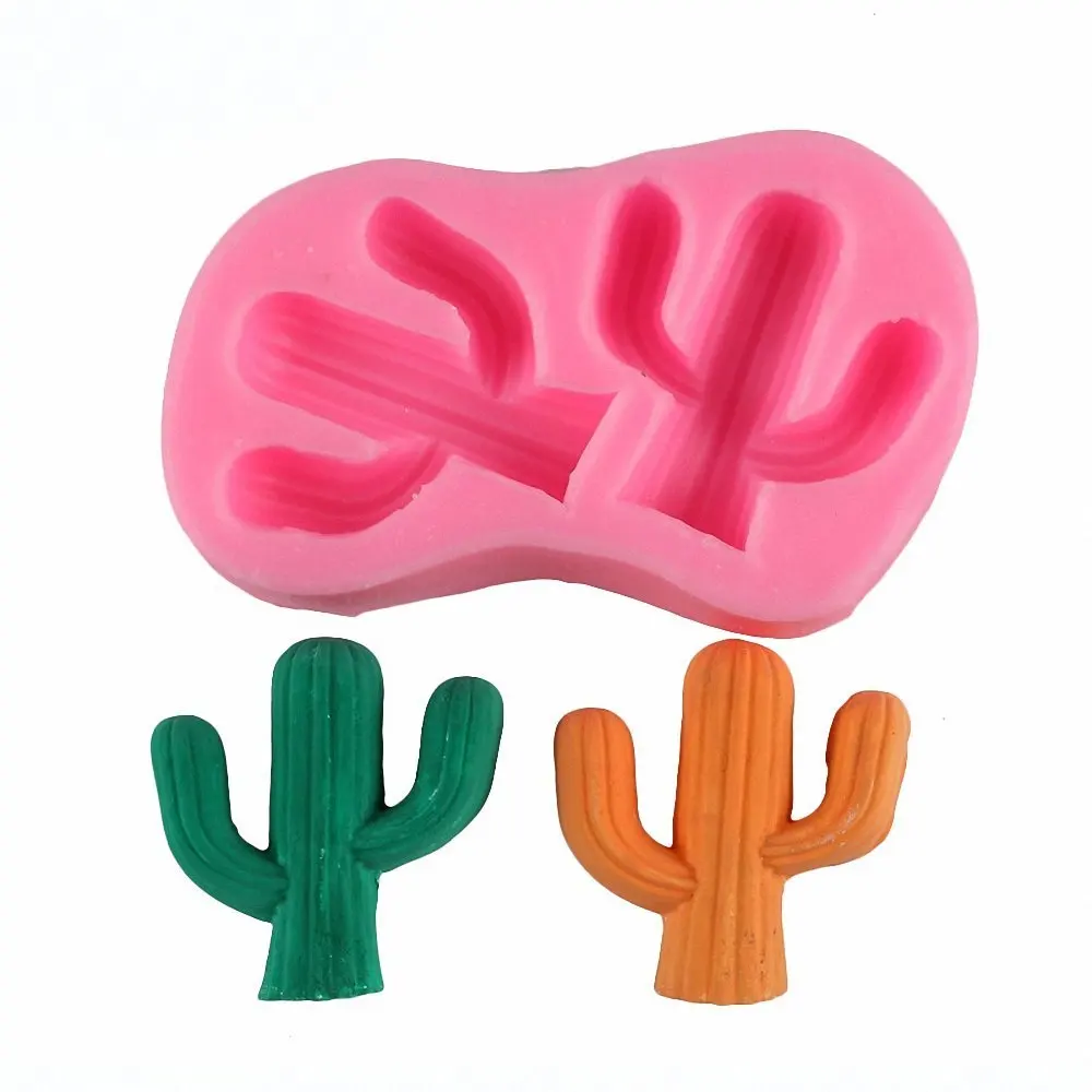 
Cactus Silicone Molds Set Facemile Cacti Mold for Fondant, Gum Paste, Chocolate, Candy, Candle, Polymer Clay,soap 
