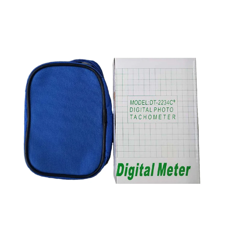  Promotion DT-2234C+ Digital Non Contact Laser Photo Tachometer 2.5-99999RPM