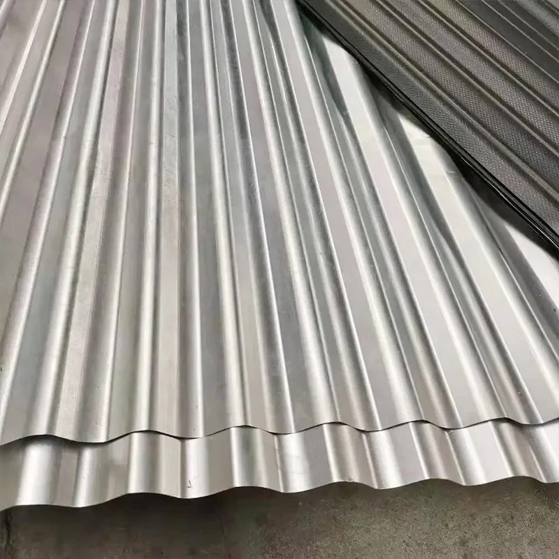 Wholesale Hot Dipped Galvanized Iron Sheet 22 26 28 Gauge Corrugated Steel Roofing Sheet   with High Quality