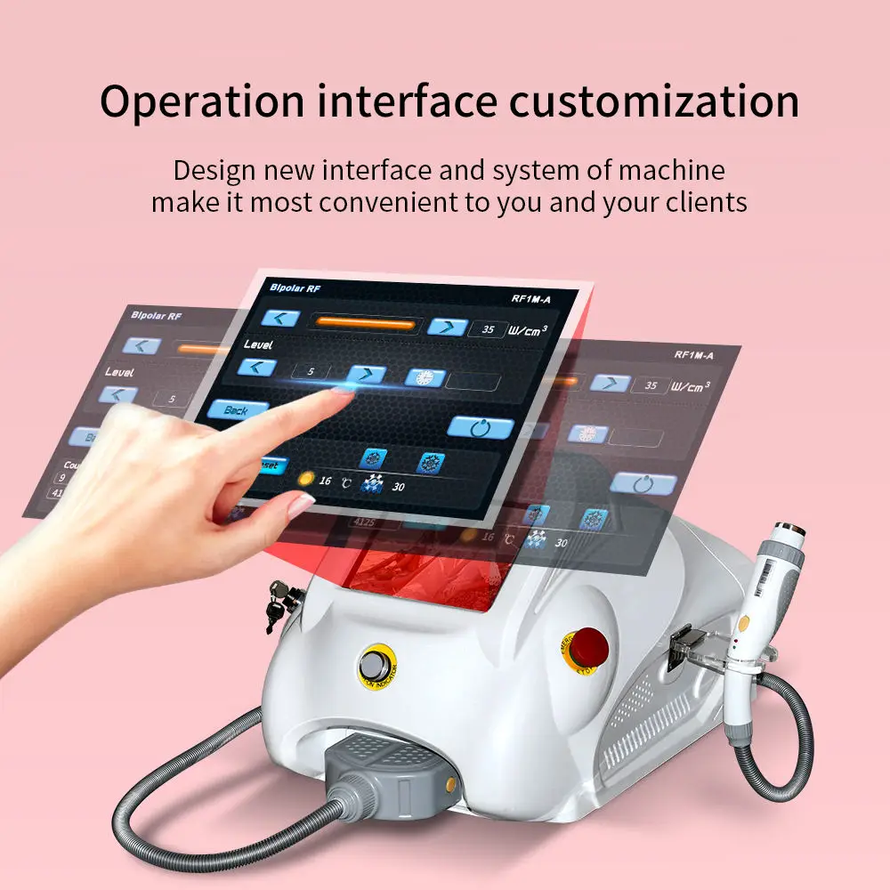 Portable Slim Face Lifting Machine Skin Tightening Facial monopolar RF machine radio frequency
