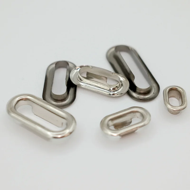 Factory Direct High Quality Custom Fashion Metal Oval Eyelet Garment Accessories Brass Eyelet