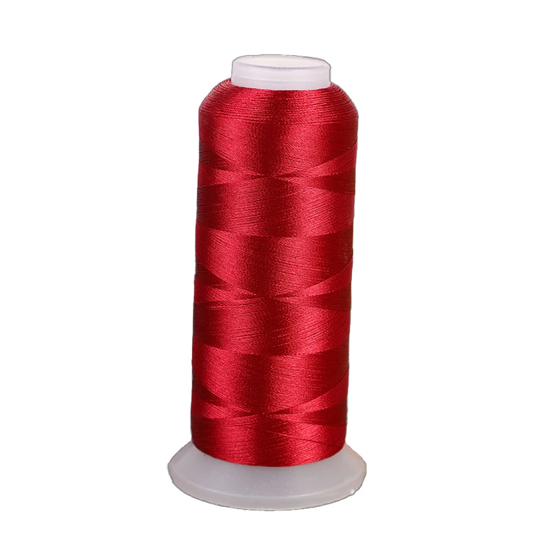 High Tenacity 120d/2 Embroidery Thread 5000yards Polyester Embroidery Thread For Bag Clothes Embroidery