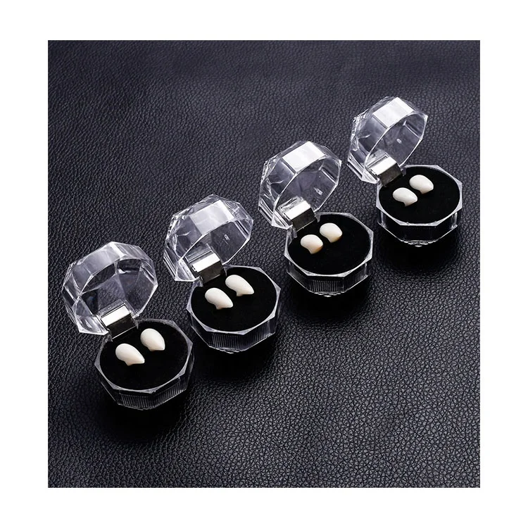 Halloween Cosplay Horrible Teeth Plastic Retractable Vampire Fangs