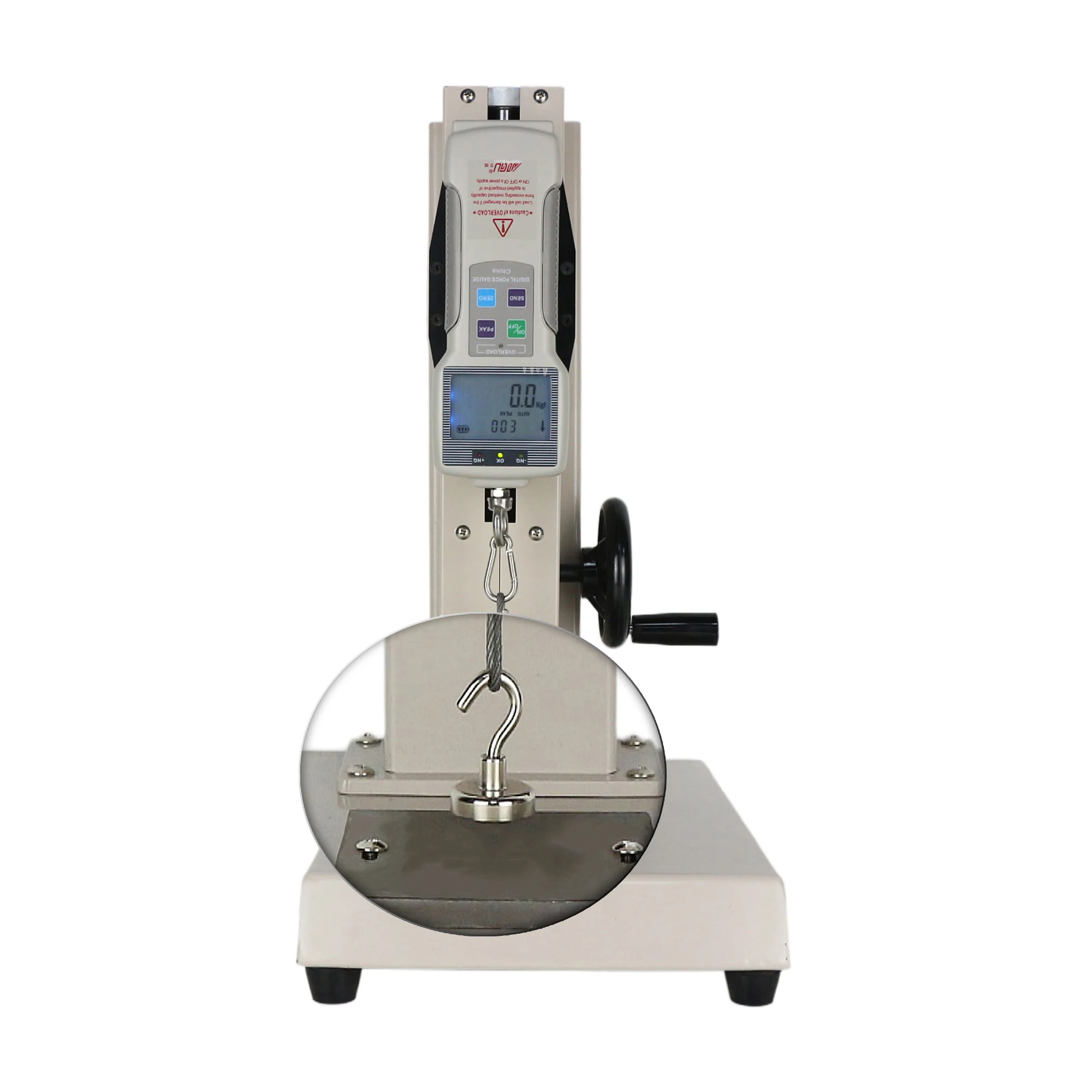 Vertical manual tensile testing machine manual digital universal tensile strength testing machine