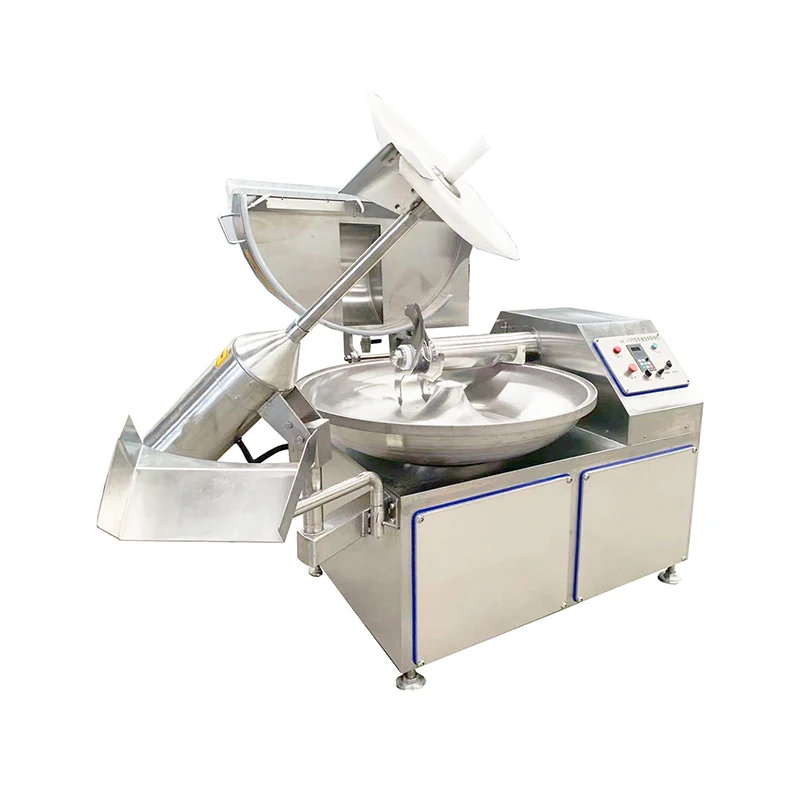 Large Capacity Bowl Cutter Vegetable Meat Bowl Cutter Chopper Machine