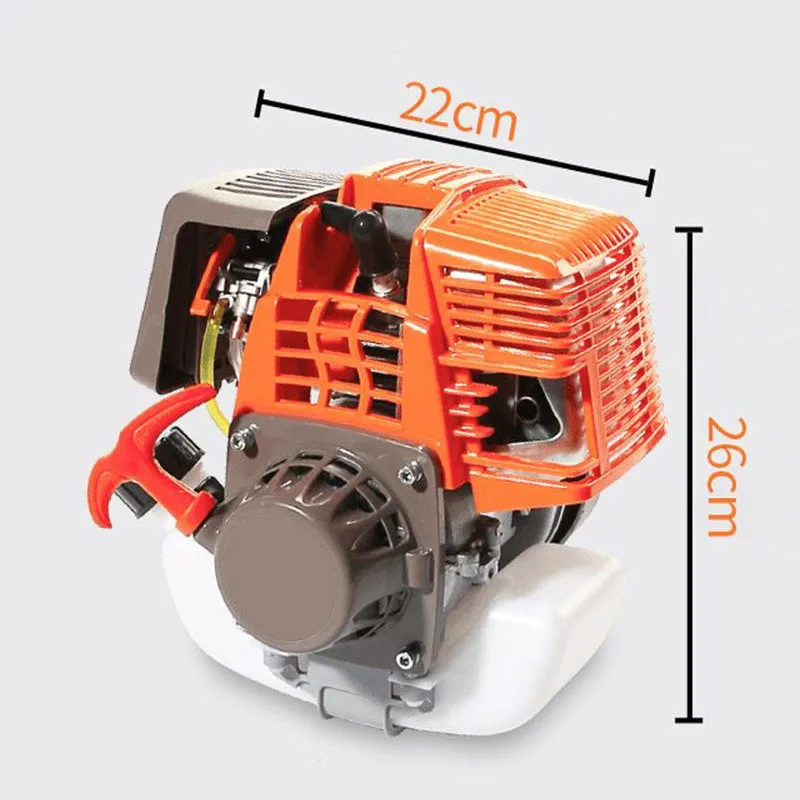 X-FORCE 4-stroke Gasoline Brush Cutter Garden Machine 31cc High Quality 139F 1.3kw High-power Gasoline Trimmer