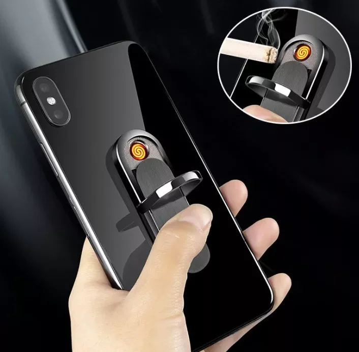 Wholesale Latest Innovative Metal Thin  Multi Purpose Holder Phone Lighter