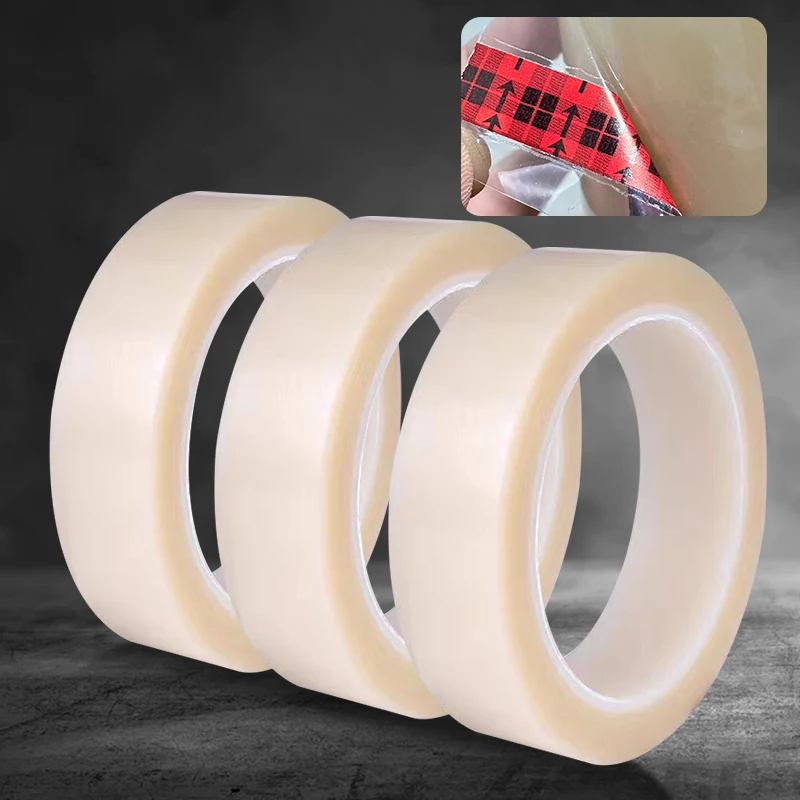 850 Polyester Film High-Temperature Resistant Strong Transparent PET Masking Tape Acrylic Adhesive Pressure Sensitive Protection