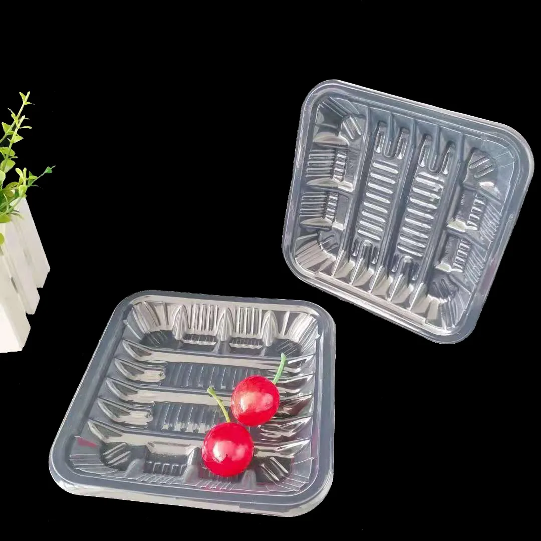Vegetable tray, disposable plate, packing container. pp material can be customized in various sizes