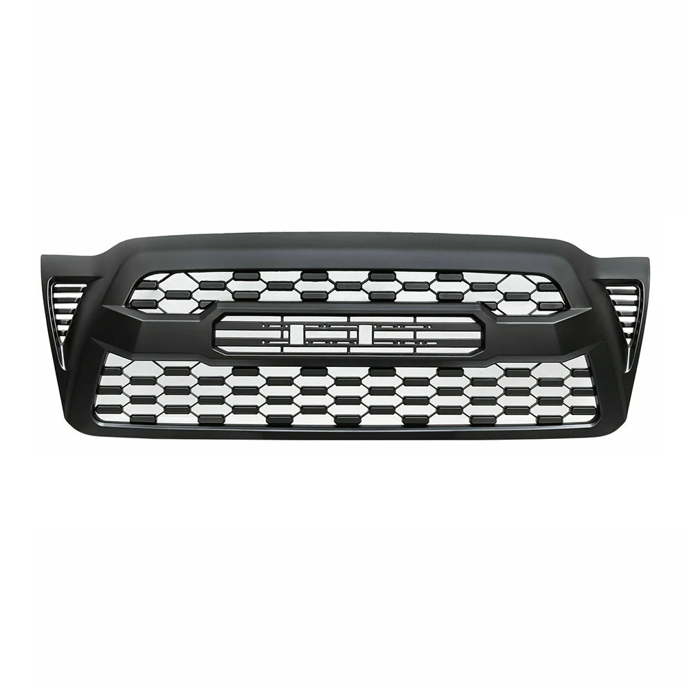 2005-2011 accessories 4x4 offroad body kit parts TRD front bumper grille with light for toyota tacoma