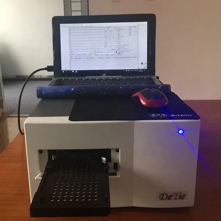 Professional Hospital Computerized Microplate Washer Elisa Microplate Reader
