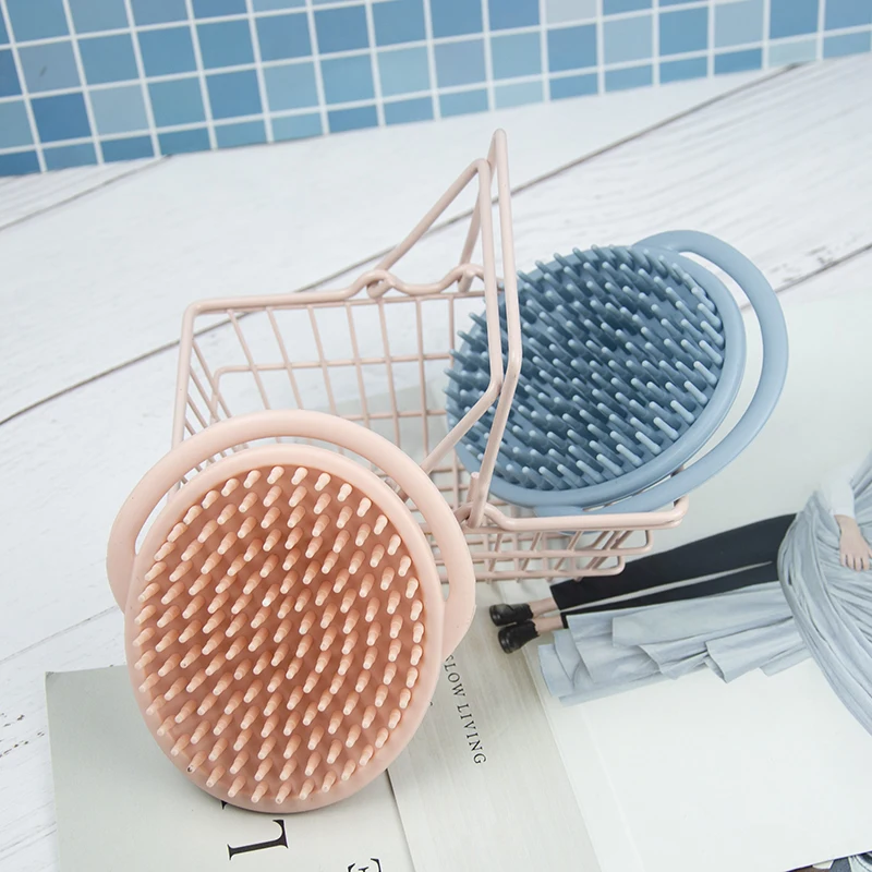 
silicone scalp massager shampoo scalp brush soft cleaning for baby shampoo brush 