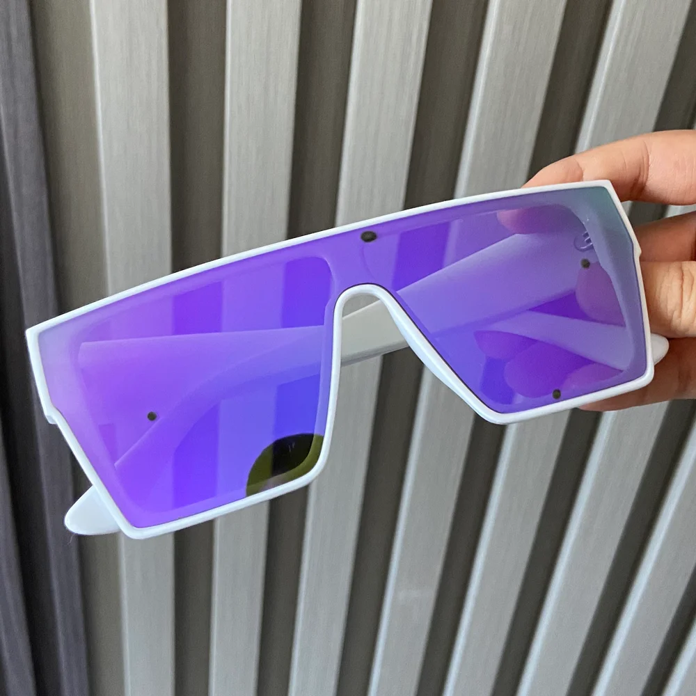 LBAshades 21041 тенденции 2024 Модные солнцезащитные очки новейшие женские спортивные в квадратной большой оправе высокого качества унисекс пользовательские оттенки