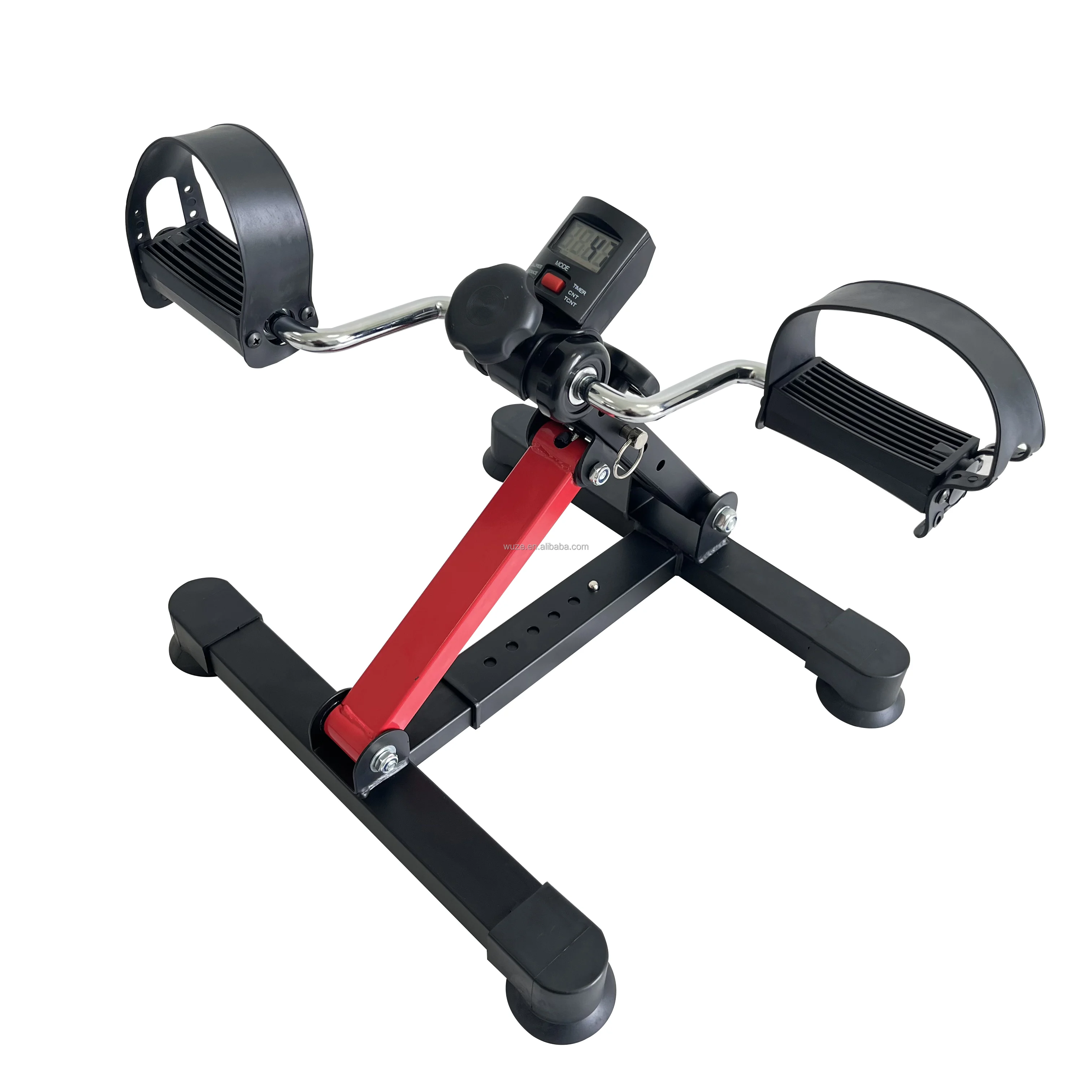 Physical Fitness Electronic Display  Folding  Mini Pedal Exercise Bike Arm and Leg Cycling Exercise Machine