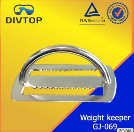 Divtop Diving equipment Tank Accessories BCD Weight belt Keeper.