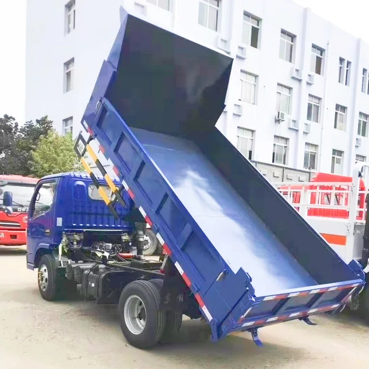 Dongfeng 4x2 used dump truck for sale in the philippines with hydraulic system cylinder piston for dump truck
