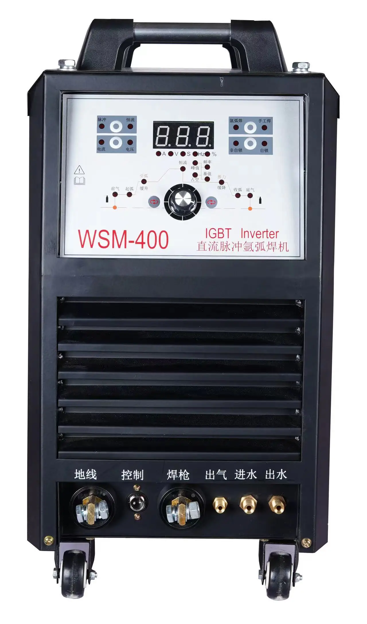 Inverter DC pulse argon arc welding machine , DC pulse TIG welding machine TIG/MMA Welder DC TIG/MMA-400 WSM-400