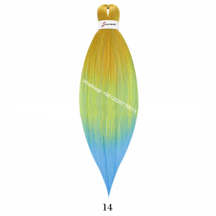 Оптовая продажа, предварительно растягивающиеся профессиональные косички для волос, заплетенные в косички яки Джамбо, синтетические волосы, легкие предварительно выпрямленные волосы в коробке