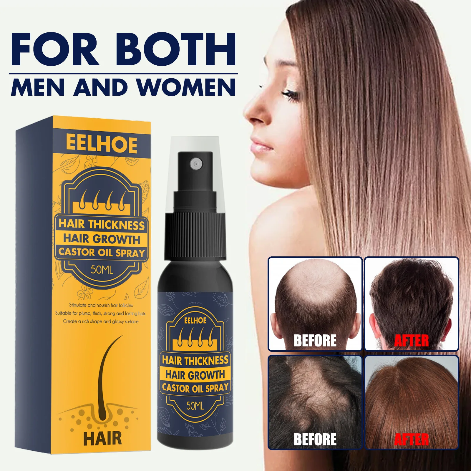 Occa Free Samples Hair Care Product Keratin Treatment Private Label Repair Keratin Organic Argan Hair Serum Growth Castor Oil