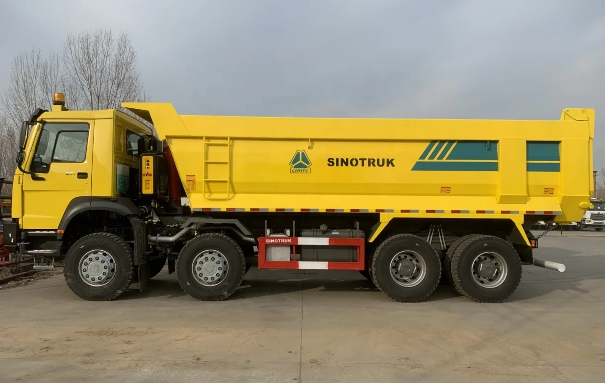 Heavy Loading 30m3 Mine Tipper Trucks Diesel Engine Dump Truck