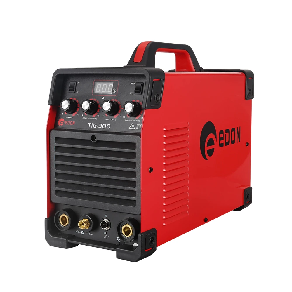 Эдон DC инвертор TIG/MMA сварочный аппарат TIG-300 maquina de soldar