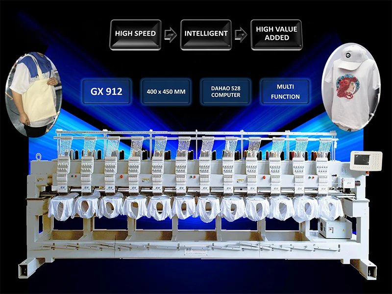 OEM/ODM High Efficiency Home Embroidery Sewing Machine Custom Size Computer Embroidery Machine Laser