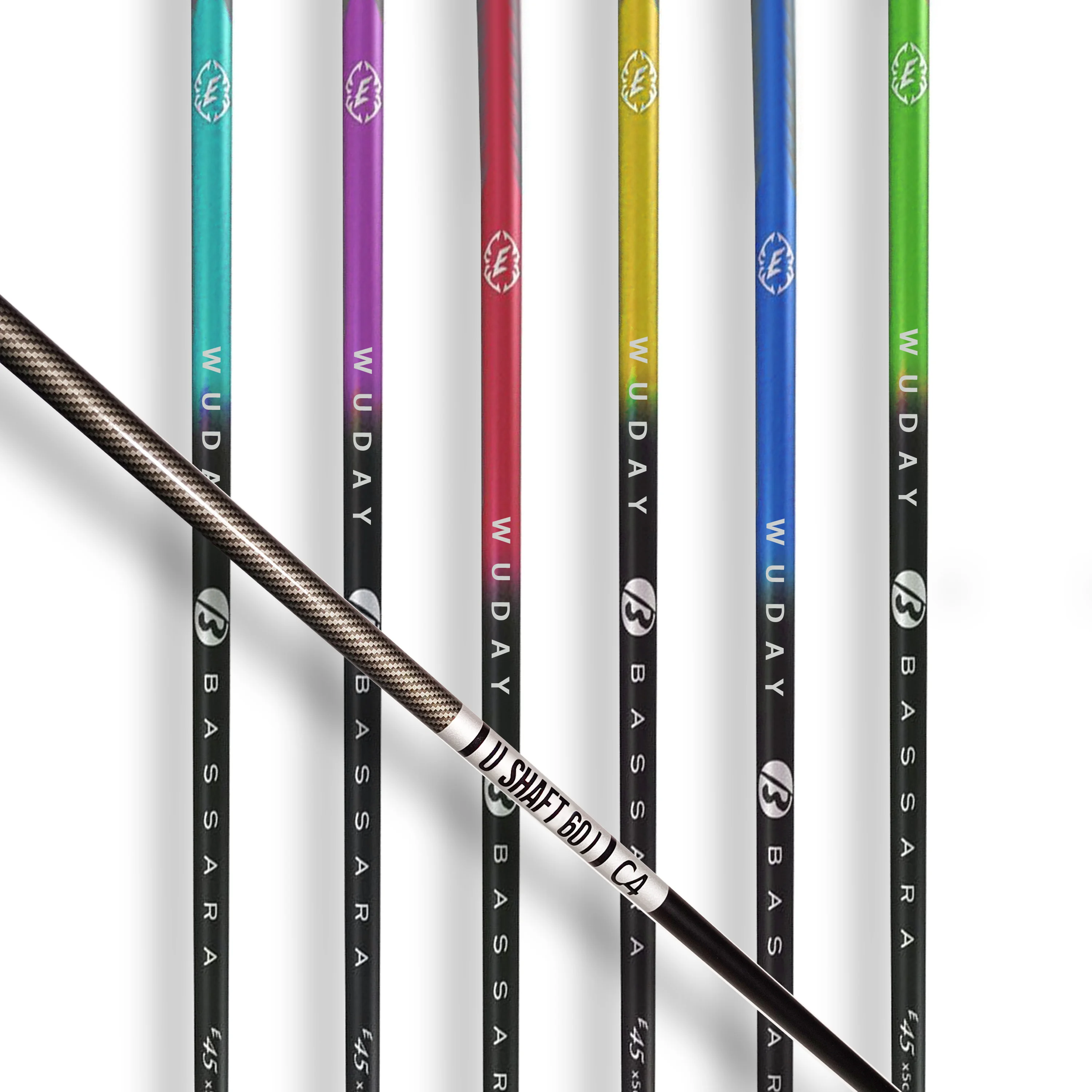 High Quality Custom Branded Golf Shaft Graphite Carbon Fiber Golf Clubs Shaft For Sale