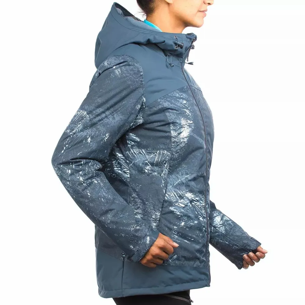 Cold Proof windproof outdoor hooded clear rain breaker ladies fall jacket