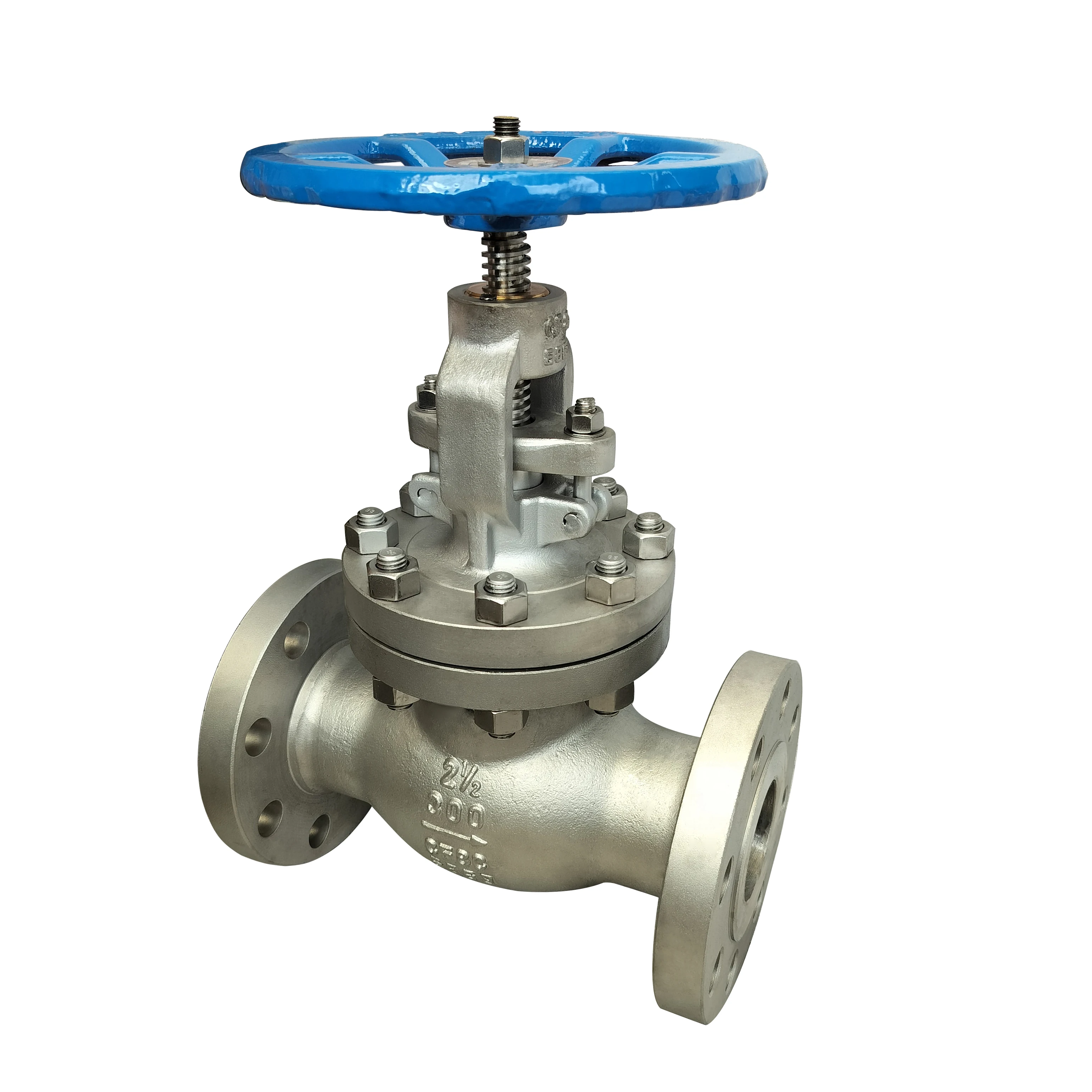 ANSI standard  cast steel stainless steel WCB CF8 CF8M flanged globe valve