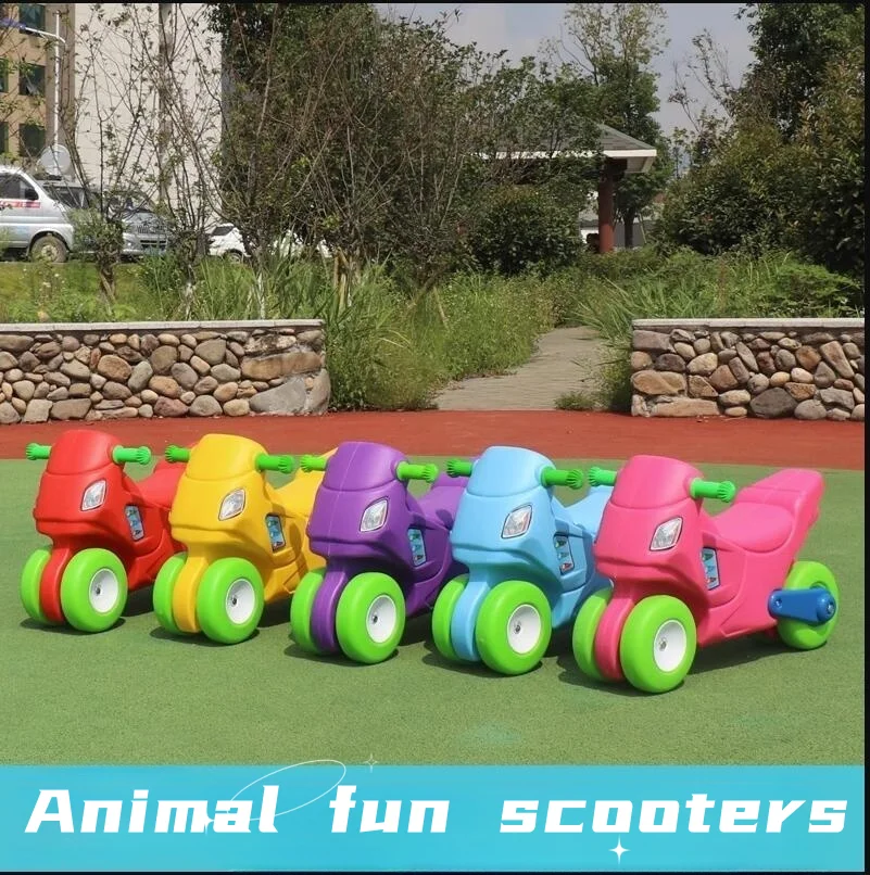 kindergarten new model Ride on Car Toys for Kids to Play colorful animal shape motorbike horse giraffe plane rabbit dear