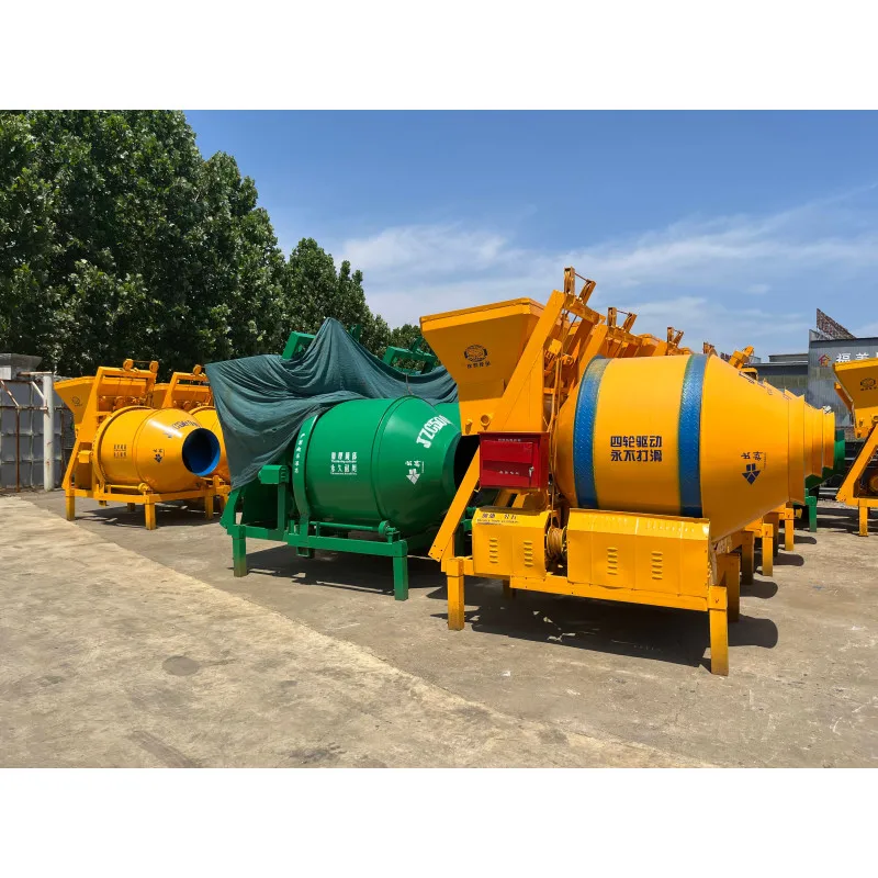 2024 Super Promotion 5 Yard Concrete Mixer Electric concrete mixer with pump self-loading
