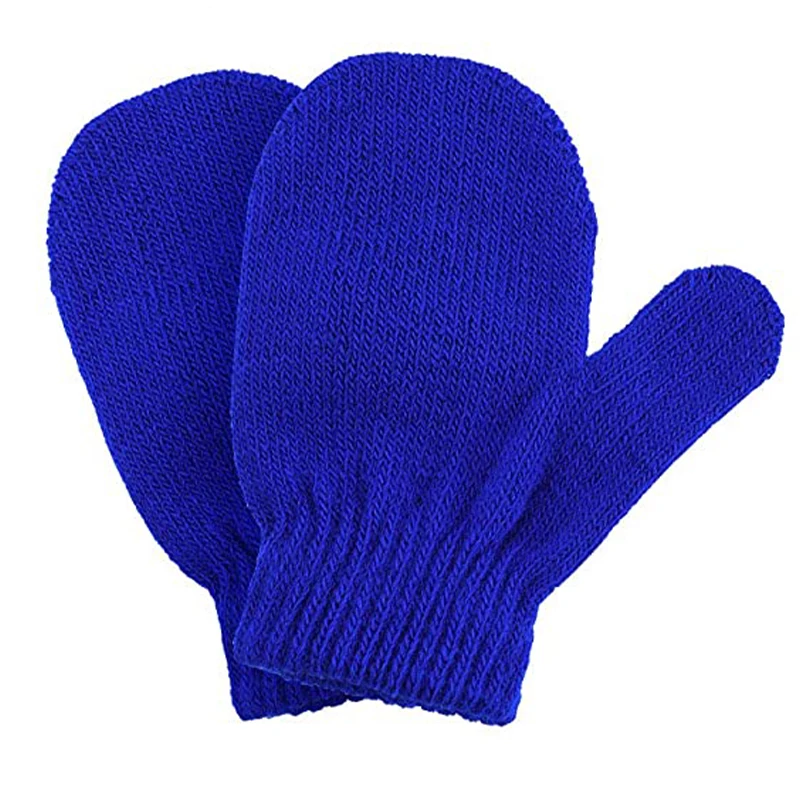 China Wholesale Children Acrylic Knitted Keep Warming Winter Kids Gloves