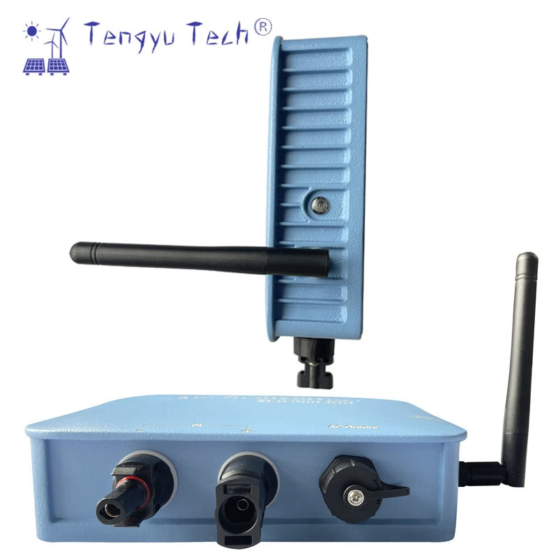 Tengyu Tech On Grid tie Solar Inverter App Monitoring  300W 350W 400W 500W Grid-connected Micro Inverter  120V/230V 50/60 Hz