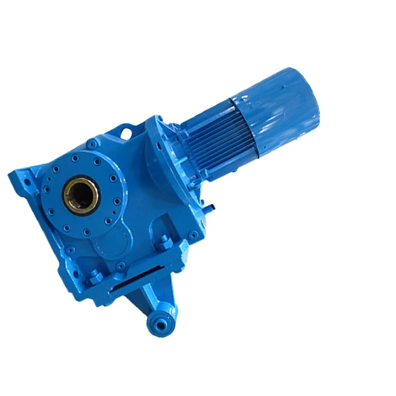K series Helical Bevel Gearbox with 220V 380V Geared Motor