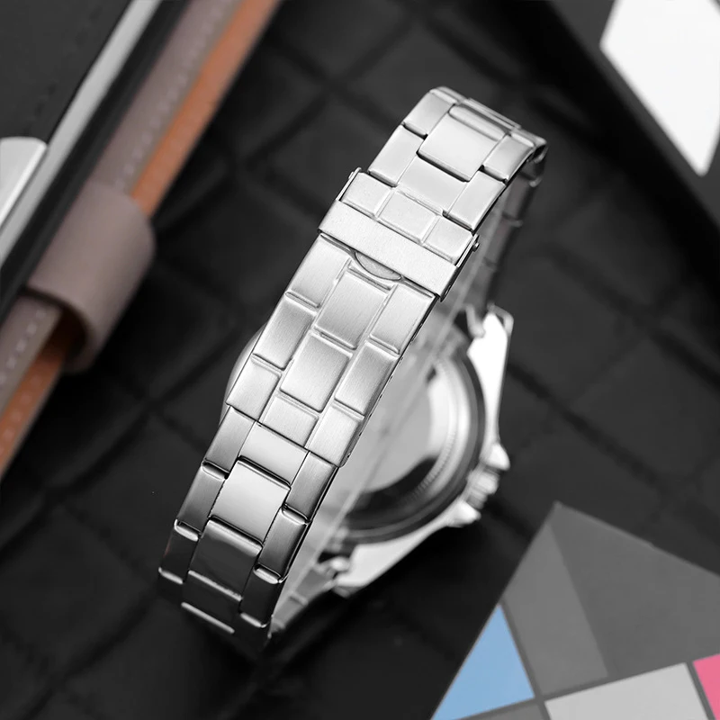 2022 Fashion Luxury  Mechanical Watch Quartz Date Clock Waterproof Luminous Watch for Men