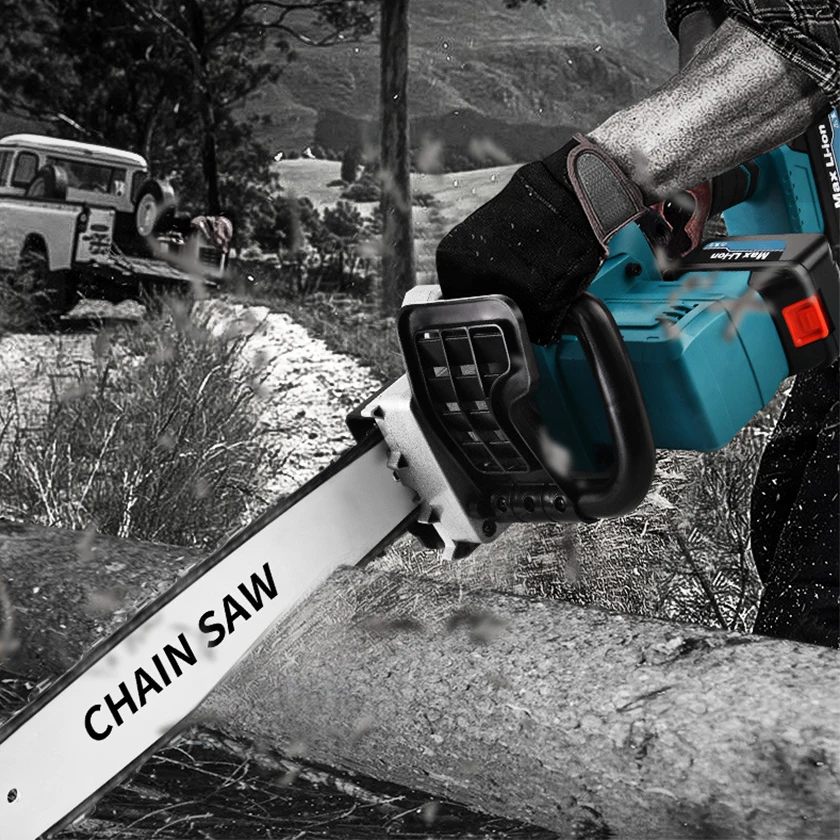Durable 12 Inch Handheld Brushless Rechargeable Lithium Battery Handheld Chainsaw