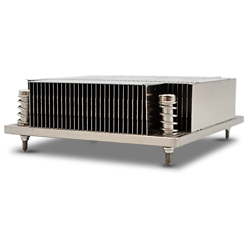 Hangdahui hot selling professional cpu cooler 1u Passive CPU heatsink with heat pipe Socket LGA1150 server cpu cooler