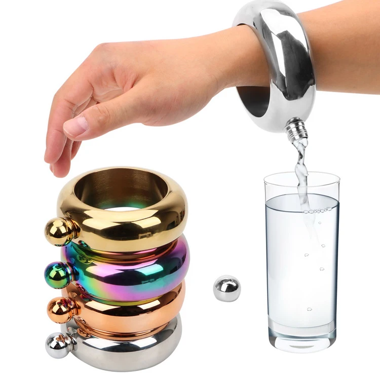 Hot sell can custom painting stainless steel hip flask round hip flask