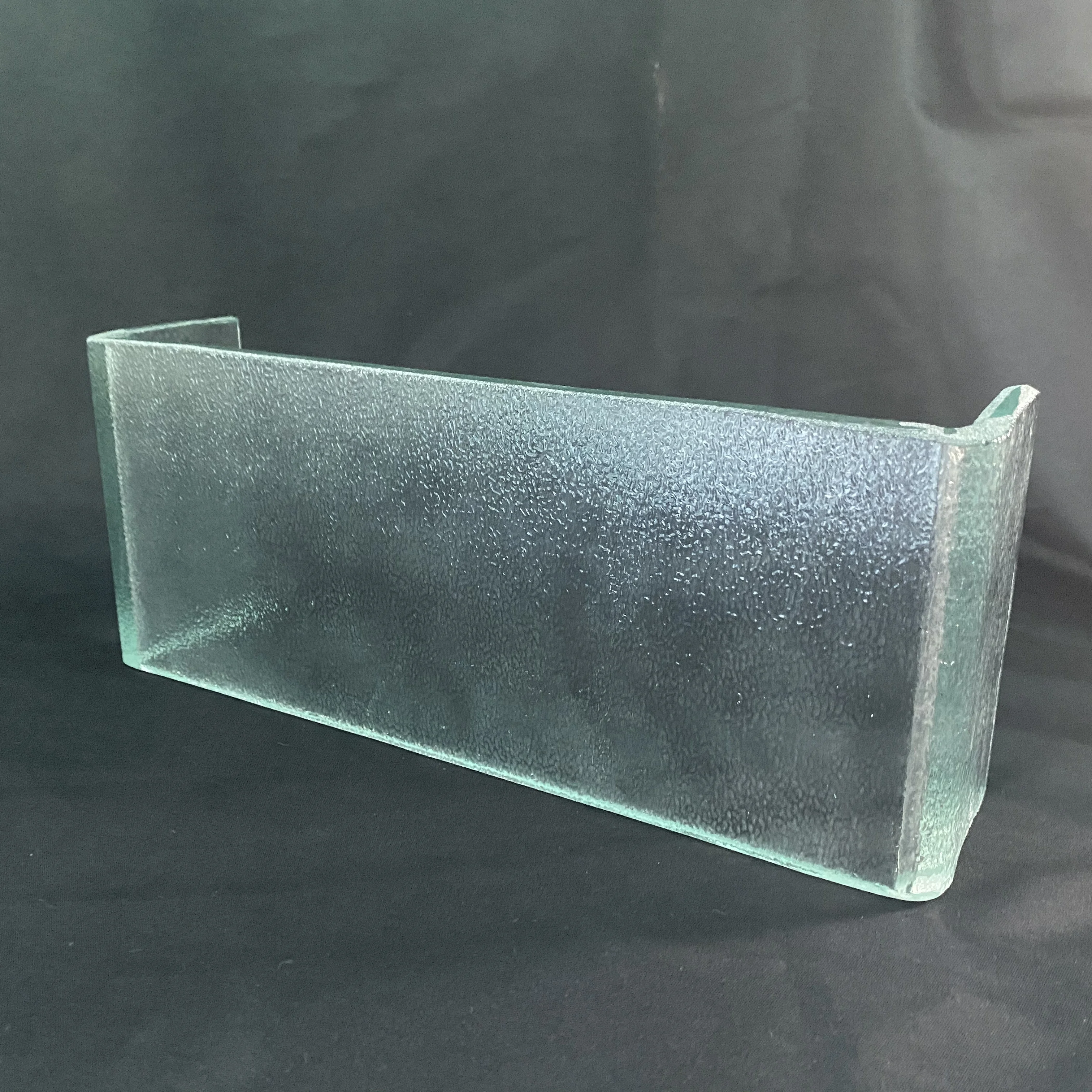 Пескоструйное прозрачное U-образное стекло