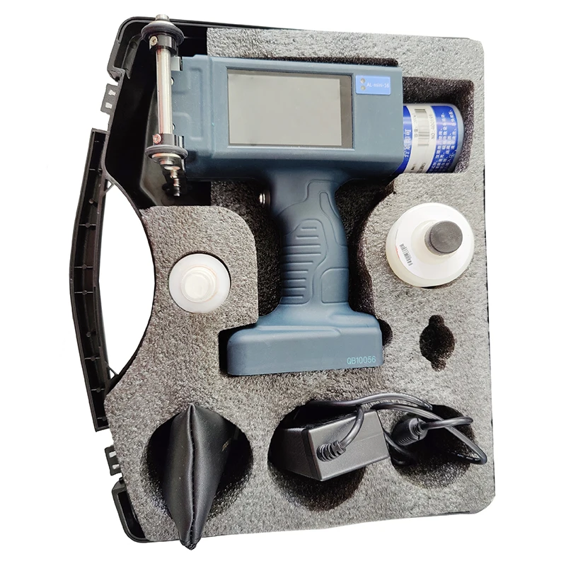 Cement jet printing handheld large character inkjet printer