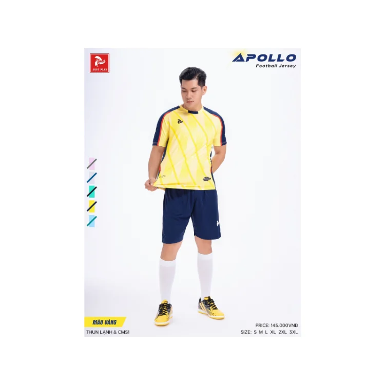 New Arrival Apollo Soccer Wear Jerseys Ready To Ship Custom Packing Oem Service Eco-Friendly Fabric Just Play Original