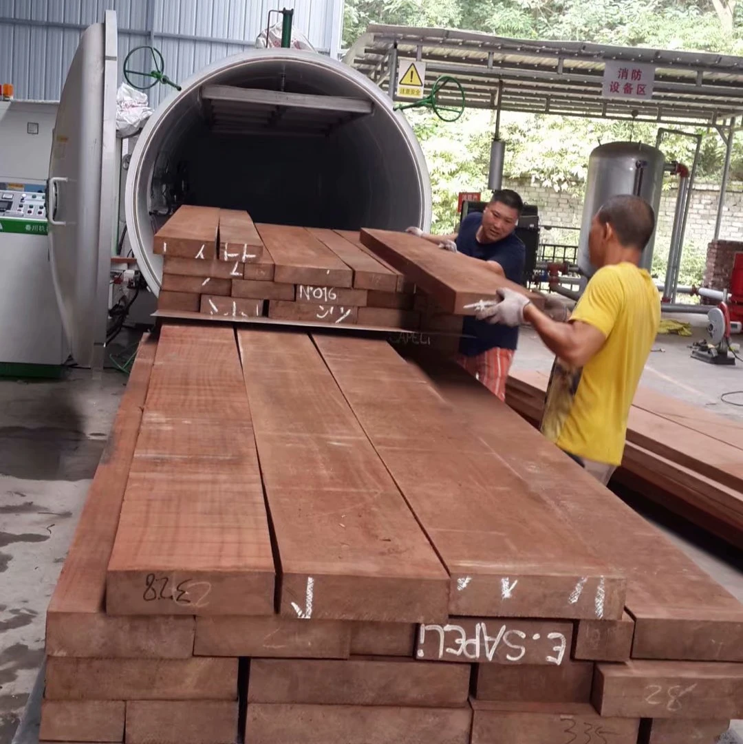 10m3 Radio Frequency Electric Solid White Wood Dried Timber Kiln Trade HFVD100-SA