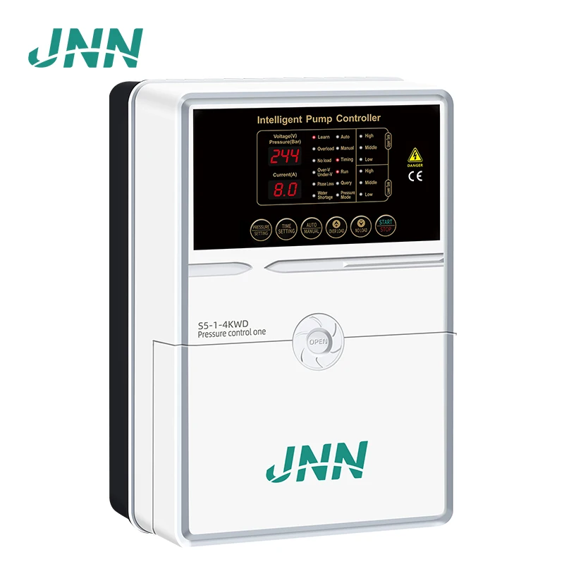 Интеллектуальный контроллер насоса JNN 4 кВт с датчиком давления для защиты