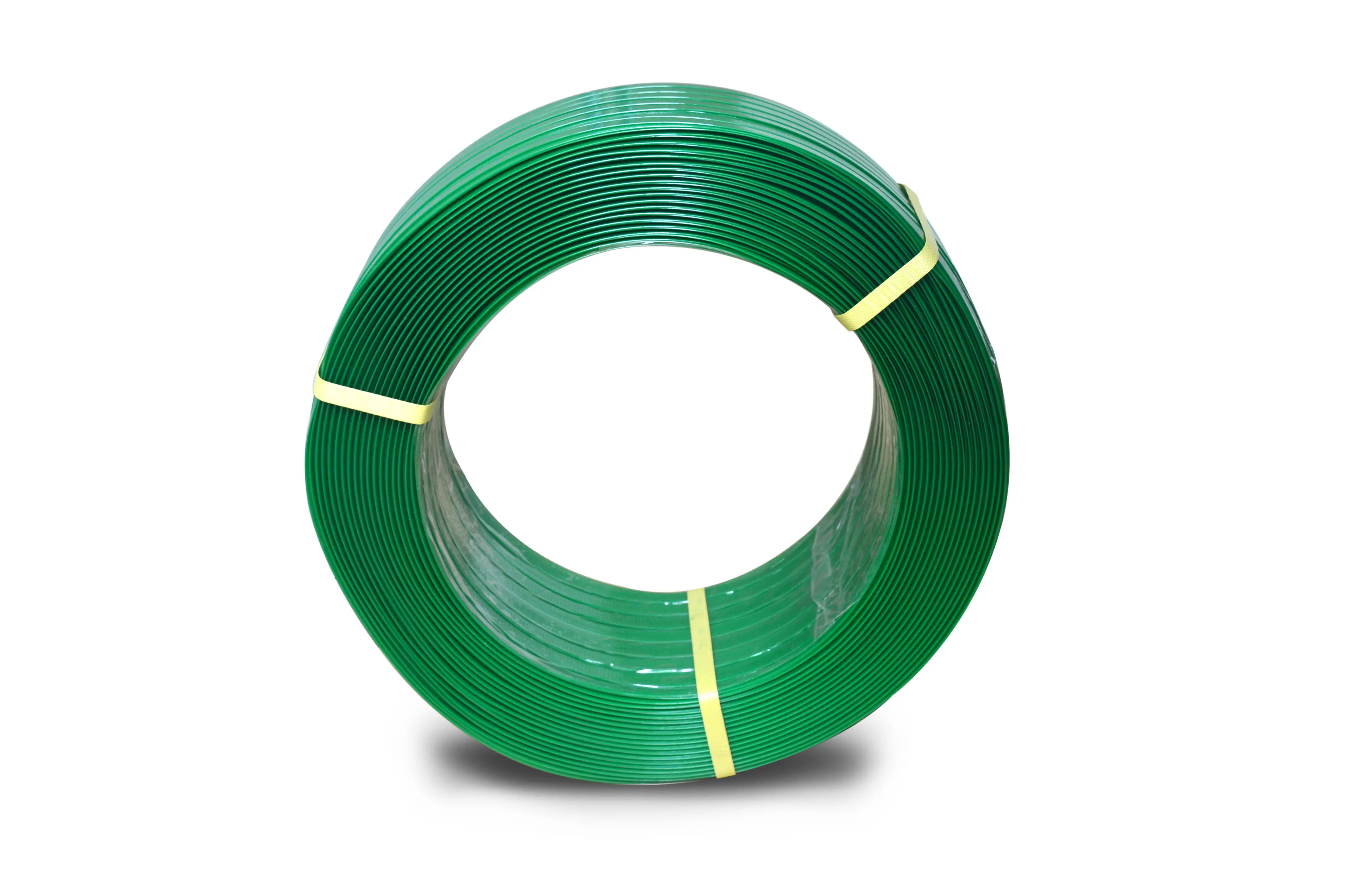 PET Strap Roll Price Plastic Banding Packing Roll Embossed High Tension Green Packing Belt Packing Belt Band