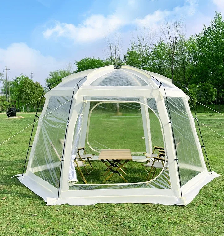 Assembly Gazebo tent   Camping Outdoor Advertising Activities shree-season Tent Transparent Balcony Tent