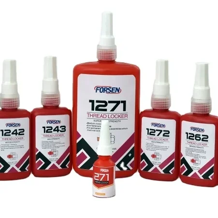 China Genuine 262 High Med Strength Torque Tension Red Threadlocker 50ML Equal To Loctiter Henkel