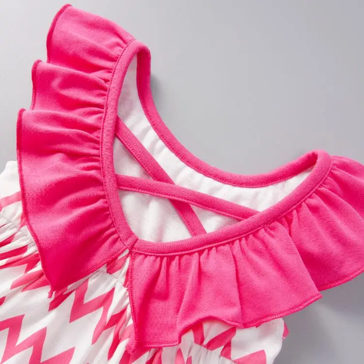 
Summer newborn 3years girl baby smocked dress A line sleeveless infant dress for wholesale 