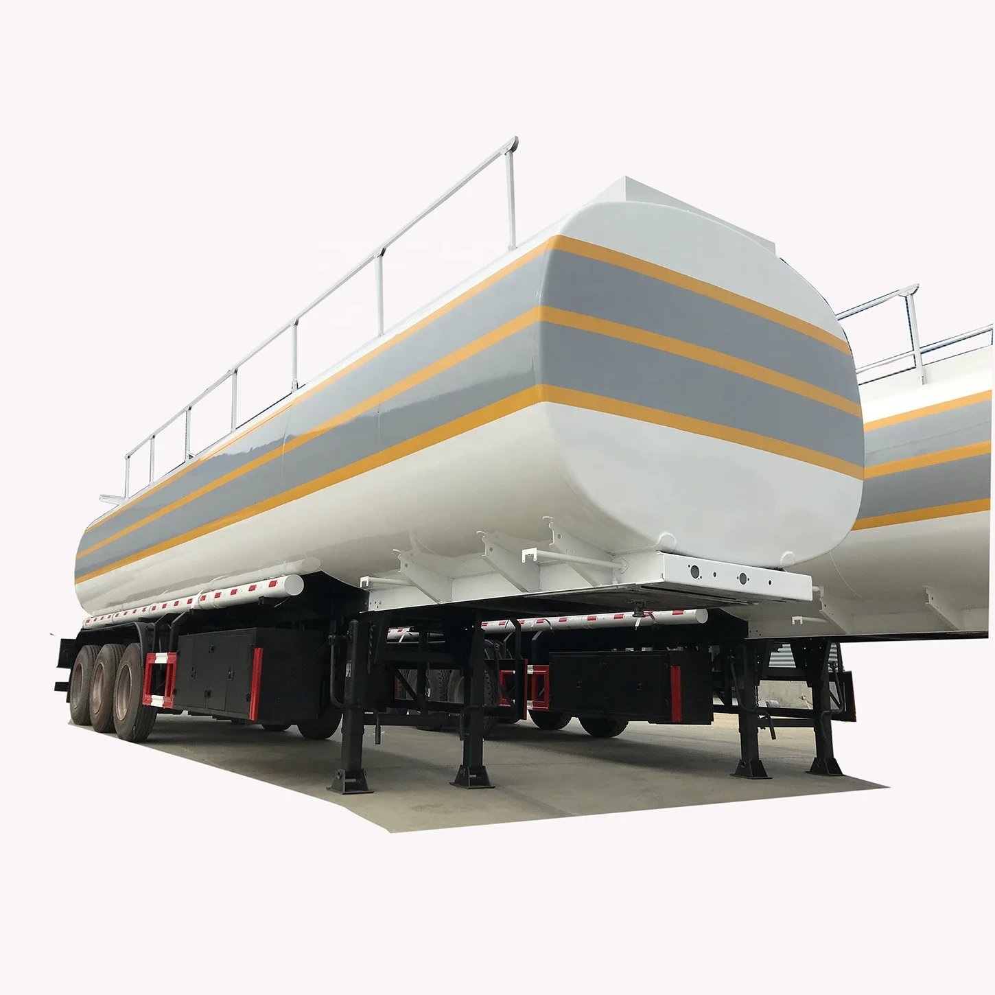 Hot sale 50 cbm 3 axles diesel  /petrol  tanker semi trailer  cheap carbon steel / SS Fuel Transport Semi Trailer
